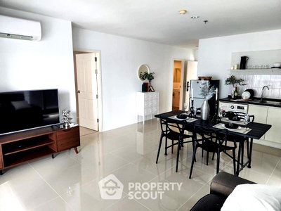 Condos for rent : 2-BR Condo 66 Sqm, High-Floor 22nd, Aspire Rama 9, MRT Phra Ram 9 300m (ID 3112380)