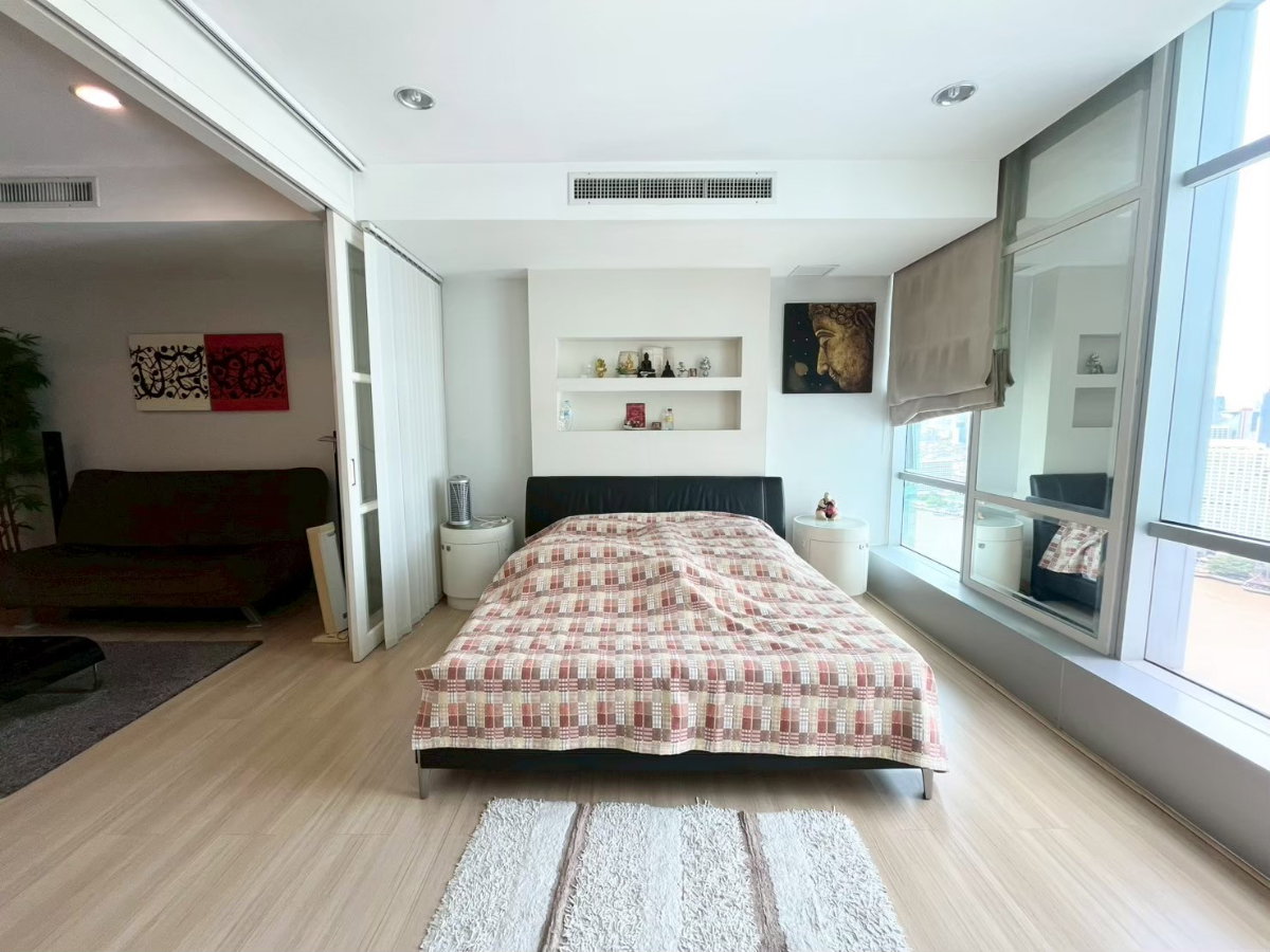 picture Rare High-Floor Riverfront Gem! Massive 60.2 sqm Studio at Baan Sathorn Chaopraya (30th Fl.) – Special Offer! - 6/12