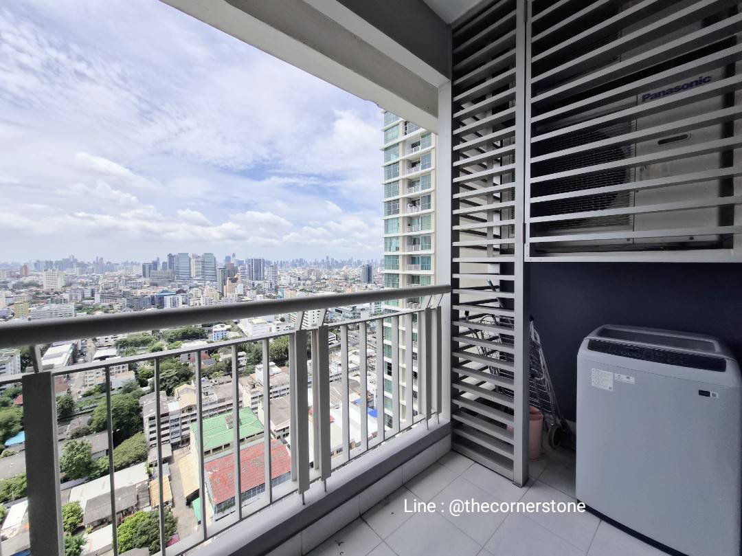 รูป พร้อมให้เช่า  🏙️ "𝐑𝐡𝐲𝐭𝐡𝐦 𝐑𝐚𝐭𝐜𝐡𝐚𝐝𝐚"🏙️  1 ห้องนอน 46 ตร.ม. คอนโด ติด MRT-รัชดาภิเษก   [251139] - รูปที่ 18/18