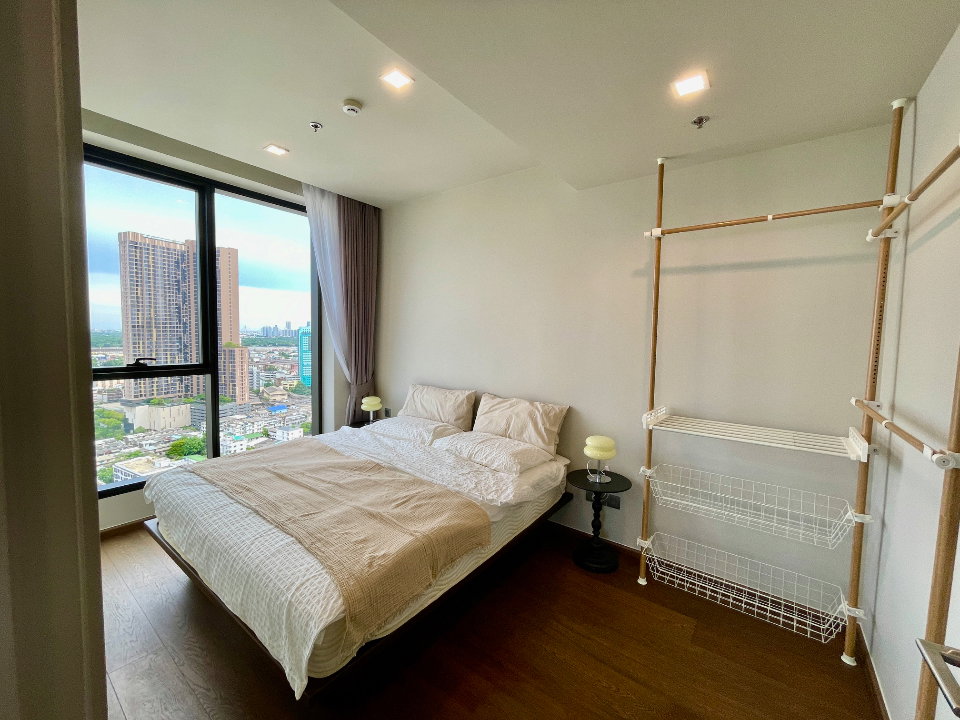 รูป ให้เช่า Ideo Q Sukhumvit 36 (ห้องมุม) ห้องมุมวิวเปิดโล่ง กระจกโค้ง Panoramic ผนังไม่ติดห้องอื่น พร้อมห้องทำงานส่วนตัว ใกล้ BTS ทองหล่อ - รูปที่ 17/23