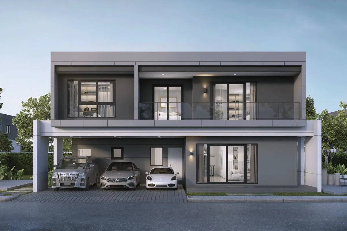 รูป ขายบ้านเดี่ยวหมู่บ้านเซนโทร  รามอินทรา จตุโชติ2  80.8 ตรว พื้นที่ใช้สอย 289 ตรม 4 ห้องนอน 5 ห้องน้ำ  บ้านสวยและราคาคุยกันได้ - รูปที่ 26/33