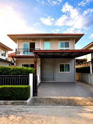 เช่าบ้านเดี่ยว ดรีมเวิลด์ : บ้านเดี่ยวให้เช่า รังสิต คลอง4 โครงการ Pave Rangsit