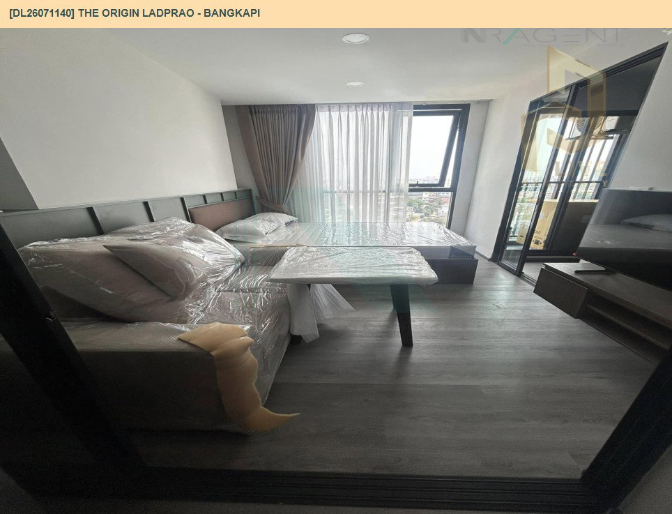 รูป DL26071140 ให้เช่าคอนโด ดิ ออริจิ้น ลาดพร้าว - บางกะปิ (THE ORIGIN LADPRAO - BANGKAPI) ใกล้ - พร้อมเข้าอยู่ โทรด่วน 0653619502 LineID @952jdxxk - รูปที่ 2/8