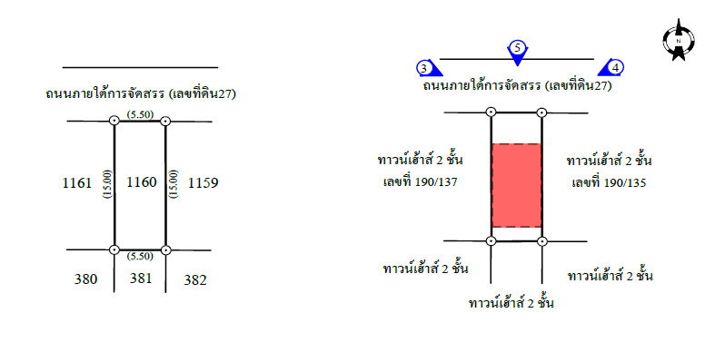 รูป ทาวน์เฮ้าส์ 20.6 ตร.วา อำเภอบางบัวทอง จังหวัดนนทบุรี 2.2M - รูปที่ 2/5