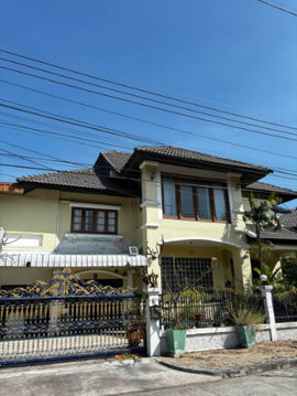 Detached house in a prime location, Sam Mukh Thani housing project, near Bang Saen Beach, Chonburi.