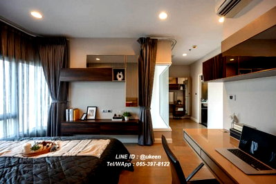 คอนโดให้เช่า : UK09-RC00018 ให้เช่า The Crest Sukhumvit 34 ห้องดูเพล็กซ์ เพดานสูง ใกล้ BTS ทองหล่อ