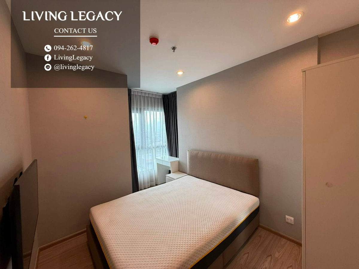 รูป TIIMLU เช่าด่วน! คอนโด The Tree Hua Mak Interchange 28 ตร.ม. ชั้น 20 | 1 นอน 1 น้ำ | 15,000 บาท/เดือน | LINE: @livinglegacy - รูปที่ 2/18