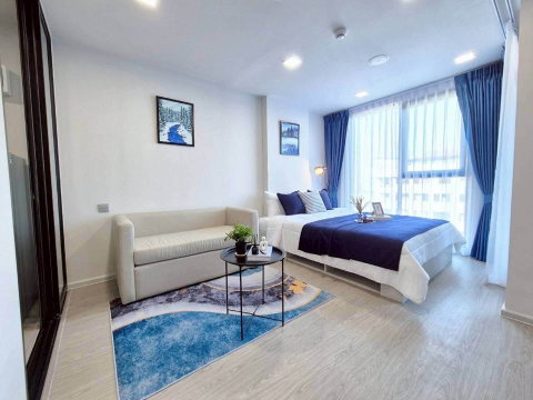 Atmoz Oasis Onnut. Studio 24sq.m. Line id: @pfagent