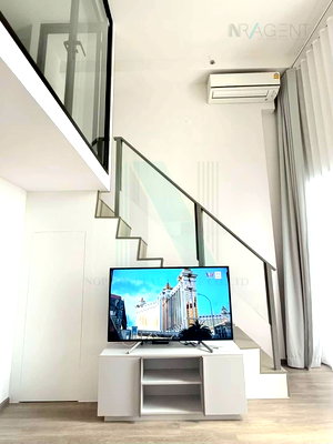 Condos for rent : 🚩 For Rent Condo SO ORIGIN KASET INTERCHANGE Building 1, Floor 8,Duplex, Room size 37 sqm
