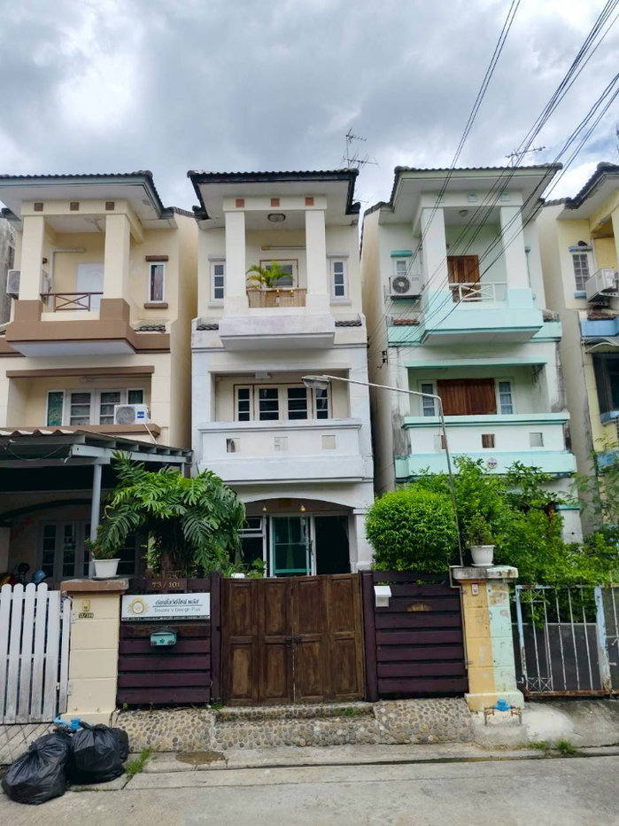 รูป ขายทาวน์โฮม 3 ชั้น หมู่บ้านมวลชนธานี บางแวก พร้อมอยู่ ใกล้รถไฟฟ้า MRT หลักสอง#LB128 – 001238 - รูปที่ 11/11
