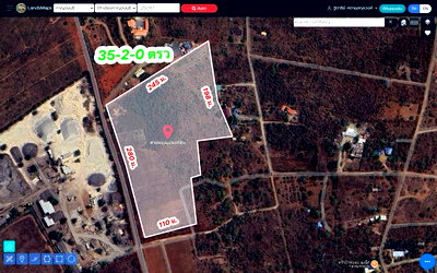 ที่ดิน ม.ราชภัฏกาญจนบุรี : วิวเขา + ที่ดินแปลงใหญ่ + ติดถนน = โอกาสลงทุนที่หาได้ยาก