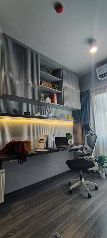 รูป RS7128 ให้เช่า Ideo Chula Samyan Luxury Grey Design ตกแต่งสวย พร้อมเข้าอยู่ เดินเพียงไม่กี่นาทีถึง MRT สามย่าน - รูปที่ 3/12