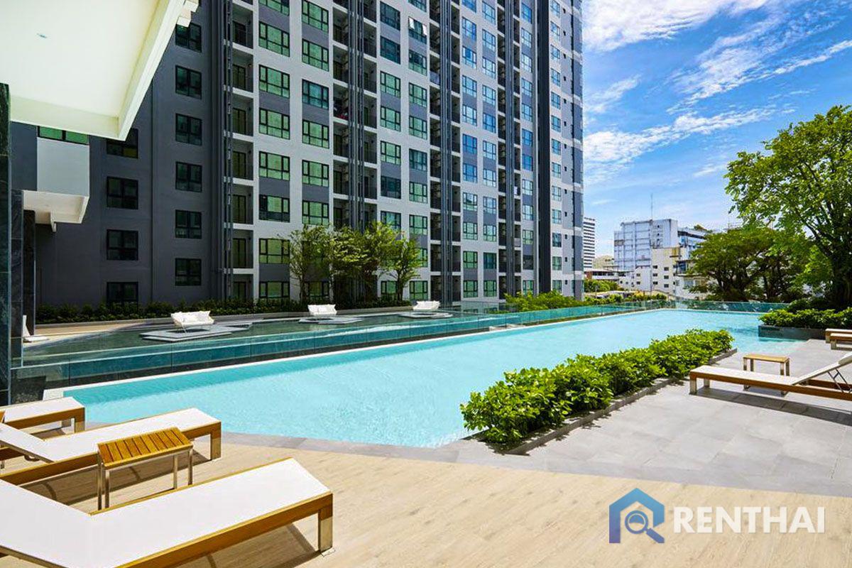รูป วิวทะเลตรงหายาก | 2 ห้องนอนที่ The Base Central Pattaya | โควต้าต่างชาติ | ราคาดีที่สุด! - รูปที่ 19/25