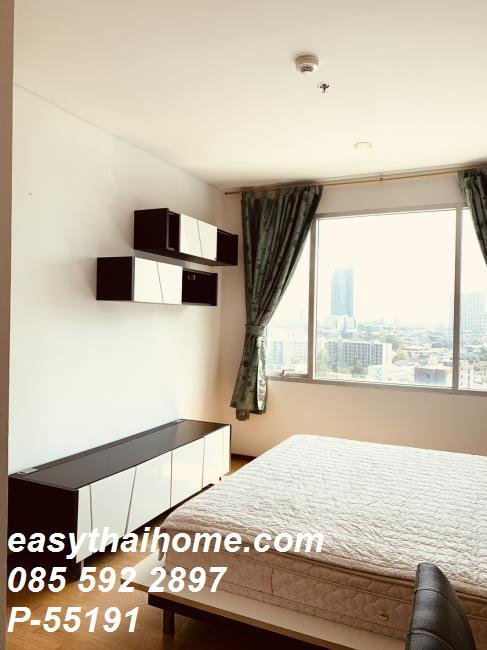 รูป P-55191 📢 ให้เช่าคอนโด Villa Sathorn ใกล้ BTS กรุงธนบุรี 1 นอน 1 น้ำ ชั้น 12 55 ตร.ม. วิวเมือง Line: @easythaihome 085-592-2897 - รูปที่ 12/12