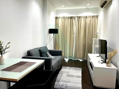 Condos for rent : Condo for rent, Ideo Q Phaya Thai Building 1, 37th floor, 1 bedroom, 41.00 sq m, near BTS Phaya Thai.