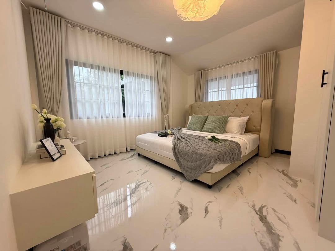 รูป ขายบ้านเดี่ยวชั้นเดียว พัทยา หนองปรือ 3 ห้องนอน รีโนเวทใหม่ 60 ตร.ว. ใกล้ถนนเลียบทางรถไฟ และมอเตอร์เวย์ - รูปที่ 8/14