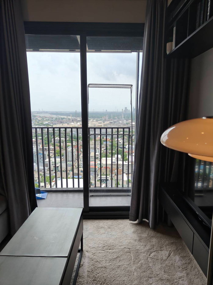 รูป Condo for RENT: The Line Sukhumvit 101 𝐒𝐢𝐳𝐞 : 33 sqm.  1 Bed 1 Bath /Corner / River View + Bang Kachao view / Balcony / High Ceiling 3.3m. on 26th - รูปที่ 7/16