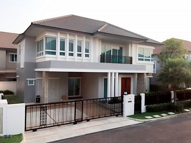 รูป MHR213 ปล่อยเช่าบ้านเดี่ยวหรู 335 ตร.ม. 4 นอน 4 น้ำ จอดรถ 3 คัน ตกแต่งบิวท์อินทั้งหลังสุดหรู เฟอร์ฯ+เครื่องใช้ไฟฟ้าครบพร้อมอยู่  - รูปที่ 5/5