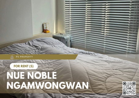 รูปภาพ ให้เช่า 🔺Nue Noble Ngamwongwan🔺ห้องสวยพร้อมเข้าอยู่ ห้องใหม่ เฟอร์นิเจอร์และเครื่องใช้ไฟฟ้าครบ 🚆ใกล้ BTS เดินทางสะดวก
