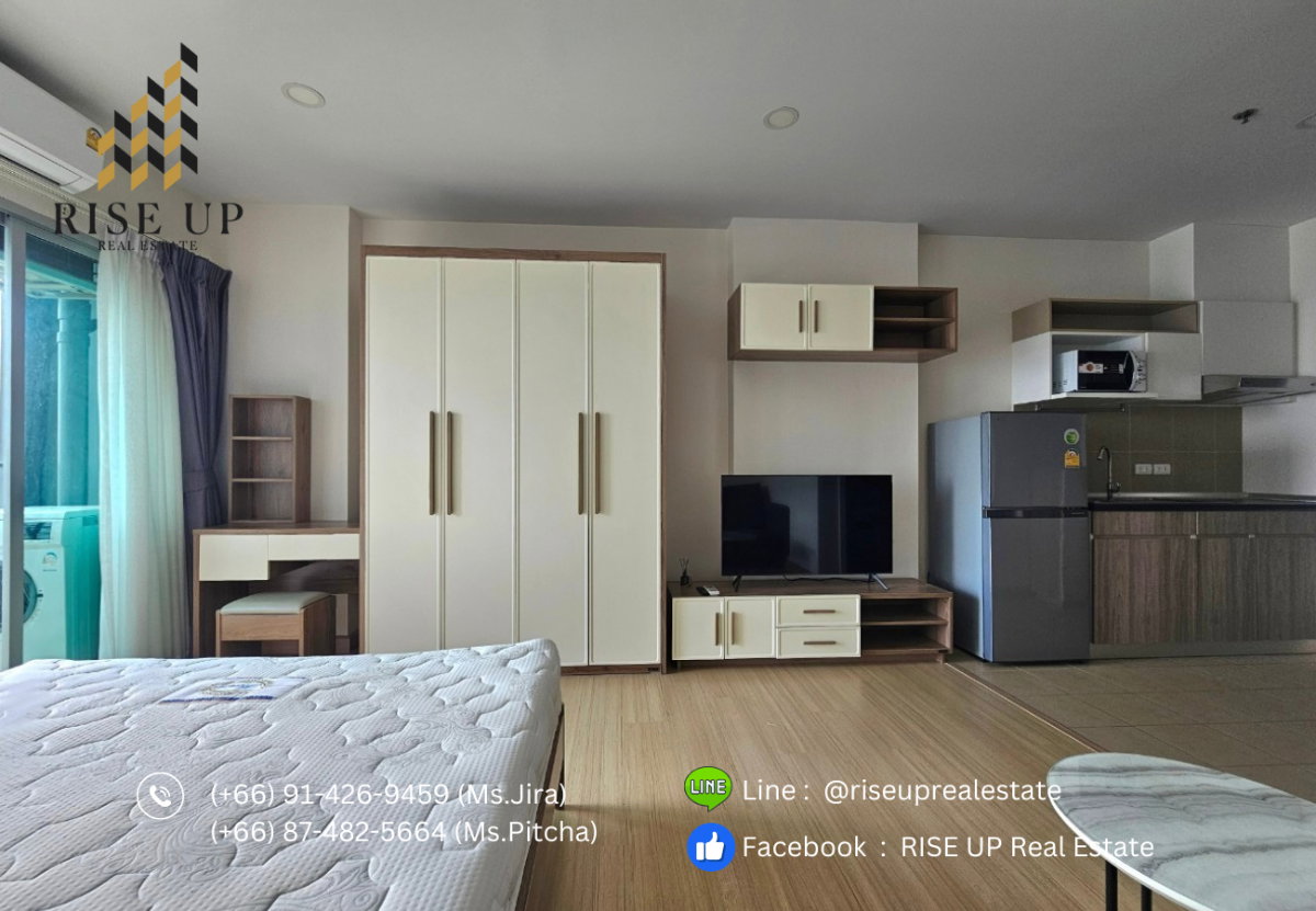 รูป ปล่อยเช่า 🔥 ศุภาลัย เวอเรนด้า สุขุมวิท 117 คอนโด, Studio, 28 ตรม., 10,000 บาท/เดือน - รูปที่ 3/9