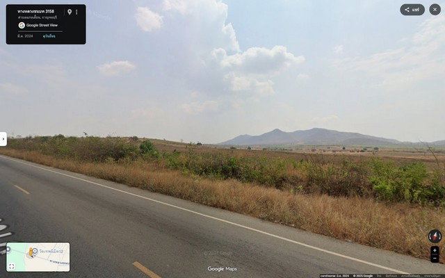 รูป 446 ไร่ ติดแนวเขา เมืองกาญจนบุรี โฉนดครุฑแดง หน้ากว้าง 550 เมตร โอกาสของนักลงทุนรายใหญ่ - รูปที่ 7/7
