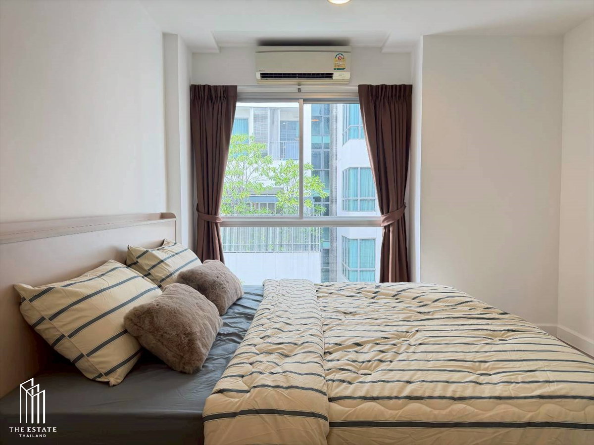 รูป Condo for rent Whizdom @Punnawithi Station 35.05 sq.m. 1 bedroom พร้อมอยู่ ตกแต่งครบ Condo Low Rise 8 ชั้น @2.8MB - รูปที่ 2/9