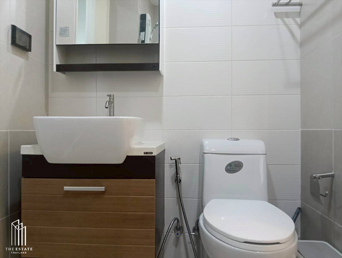 รูป Condo for rent Whizdom @Punnawithi Station 35.05 sq.m. 1 bedroom พร้อมอยู่ ตกแต่งครบ Condo Low Rise 8 ชั้น @2.8MB - รูปที่ 8/9