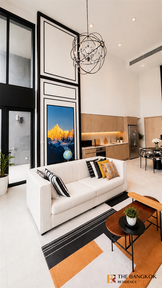 รูป ยูนิต Luxury หรูหราแบบไม่ต้องรอ เดอะล็อฟท์ สีลม ใกล้ BTS สถานีสุรศักดิ์ - รูปที่ 4/10