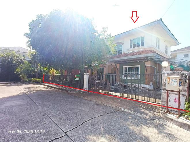 รูป บ้านเดี่ยว 78.4 ตร.วา บ้านปาริชาต เขตลาดกระบัง กรุงเทพมหานคร 5.9M - รูปที่ 1/42