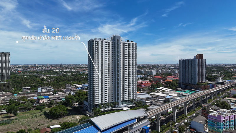 รูป ขายคอนโด MRT บางหว้า สภาพดีมาก โครงการ ศุภาลัย ปาร์ค ราชพฤกษ์-เพชรเกษม - รูปที่ 1/19