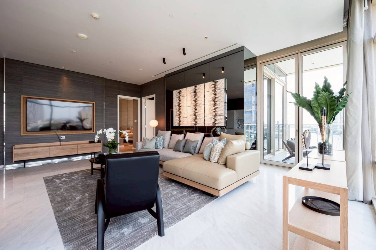รูป คอนโด 2 ห้องนอน ที่ Four Seasons Private Residences Bangkok ✅ ใกล้ BTS สะพานตากสิน เฟอร์นิเจอ์ครบ ทักไลน์ได้เลยตอบไวมาก  - รูปที่ 16/18