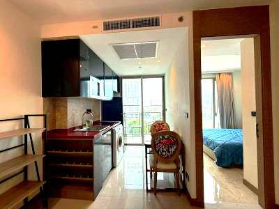 คอนโดให้เช่า : ให้เช่า The Riviera Ocean Drive (  1 ห้องนอน  1 ห้องน้ำ  ) 