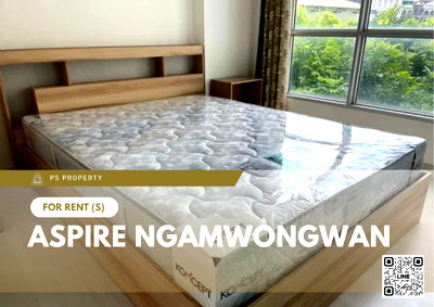 Condos for rent : For Rent ✨ Aspire Ngamwongwan ✨ Fully furnished with appliances, near The Mall Ngamwongwan.