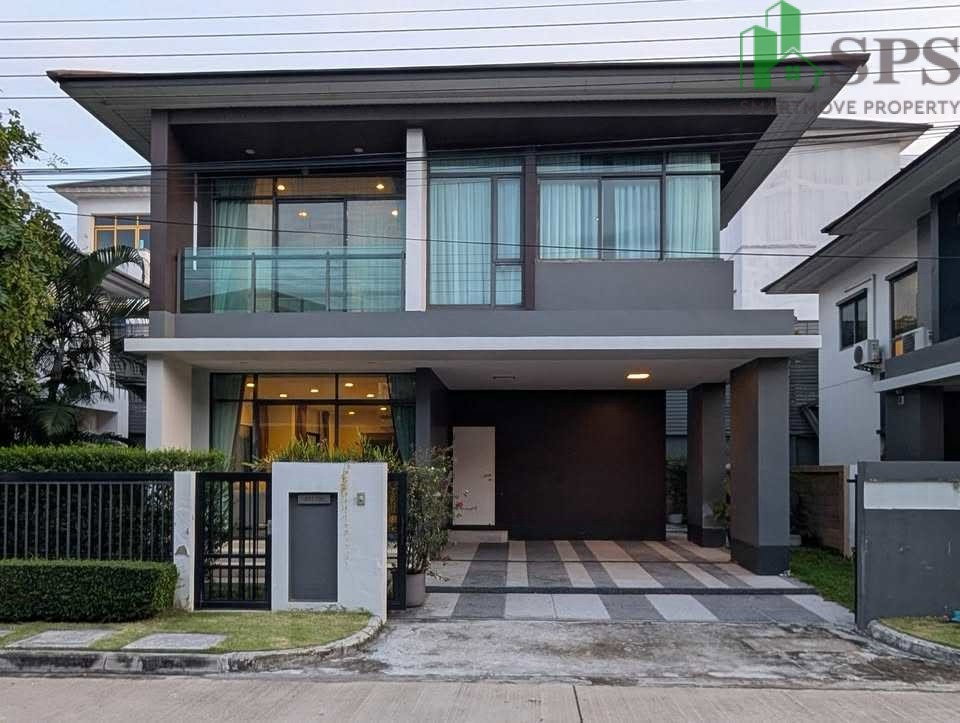 รูป ให้เช่าบ้านเดี่ยว เศรษฐสิริ กรุงเทพกรีฑา พร้อมเฟอร์นิเจอร์ใหม่ทั้งหลัง ใกล้ Brighton College (SPSEVE2095) - รูปที่ 1/15