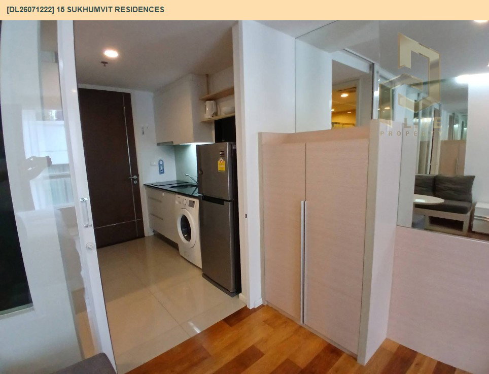 รูป DL26071222 ให้เช่าคอนโด 15 สุขุมวิท เรสซิเดนซ์ (15 Sukhumvit Residences) ใกล้ BTS นานา พร้อมเข้าอยู่ โทรด่วน 0653619502 LineID @952jdxxk - รูปที่ 2/6
