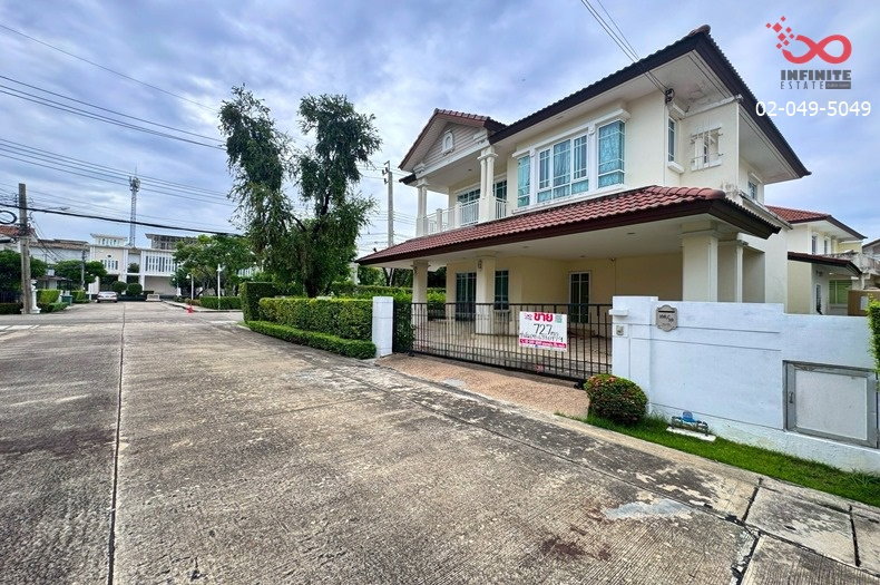 รูป ขายบ้านเดี่ยว 2 ชั้น หลังมุม 72 ตร.ว. หมู่บ้านธนาสิริ ราชพฤกษ์ ท่าน้ำนนท์ บางศรีเมือง นนทบุรี - รูปที่ 1/11