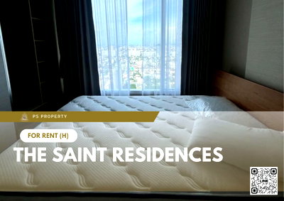 Condos for rent : For Rent ✨ The Saint Residences ✨ Fully furnished and equipped with appliances; near BTS Ha Yaek Lat Phrao.