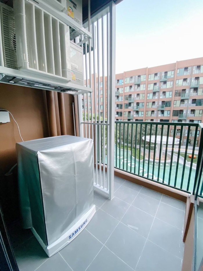 รูป 🏡 ให้เช่า Kave Town Colony 13,000฿💖 ✨ตึก B ชั้น 4 ห้องระเบียงยื่น วิวสระสวย ✅️ พร้อมเข้าอยู่ 1 ส.ค.69 - รูปที่ 22/22