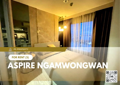 คอนโดให้เช่า : ให้เช่า 📍 Aspire Ngamwongwan 📍 เฟอร์นิเจอร์ และ เครื่องใช้ไฟฟ้าครบ ใกล้เดอะมอลล์งามวงศ์วาน