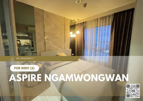 For rent 📍 Aspire Ngamwongwan 📍 Fully furnished with appliances. Near The Mall Ngamwongwan.