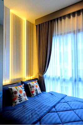 Condos for rent : S258 🔥Condo for rent: Origin Plug & Play Ramintra. Ready to move in. ❌No pets allowed❌ Free air conditioner cleaning twice a year.