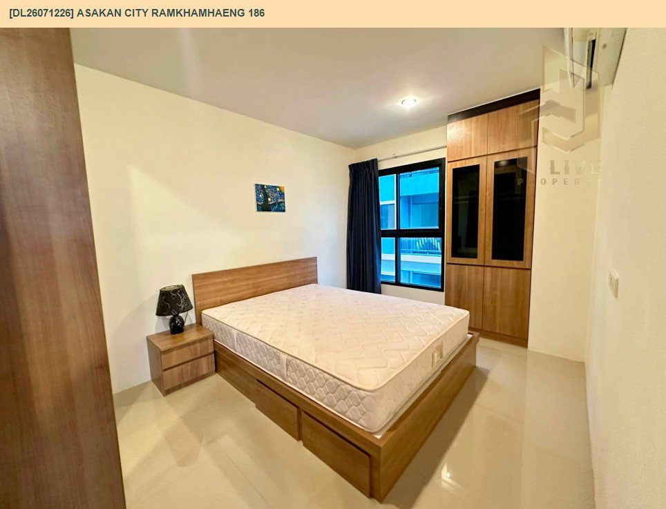 รูป DL26071226 ให้เช่าคอนโด อัสสกาญจน์ ซิตี้ รามคำแหง 186 (Asakan City Ramkhamhaeng 186) ใกล้ - พร้อมเข้าอยู่ โทรด่วน 0638692663 LineID @952jdxxk - รูปที่ 12/14