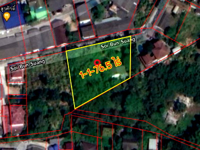 Land for sale Si Racha Chonburi : House for sale with land, Soi Wat Wang Hin, Sukhumvit, Sriracha, Chonburi.
