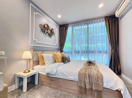 รูปภาพ I Condo Sukhumvit 103, good location, Udomsuk 58, 31.27 sq m. MRT Sri Udom 780 m. BTS Udom Suk 3.1 km. Condo for rent, 1 bedroom, 1 bathroom.