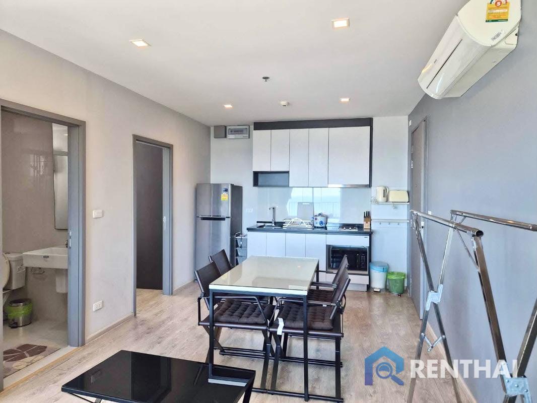 รูป วิวทะเลตรงหายาก | 2 ห้องนอนที่ The Base Central Pattaya | โควต้าต่างชาติ | ราคาดีที่สุด! - รูปที่ 6/25