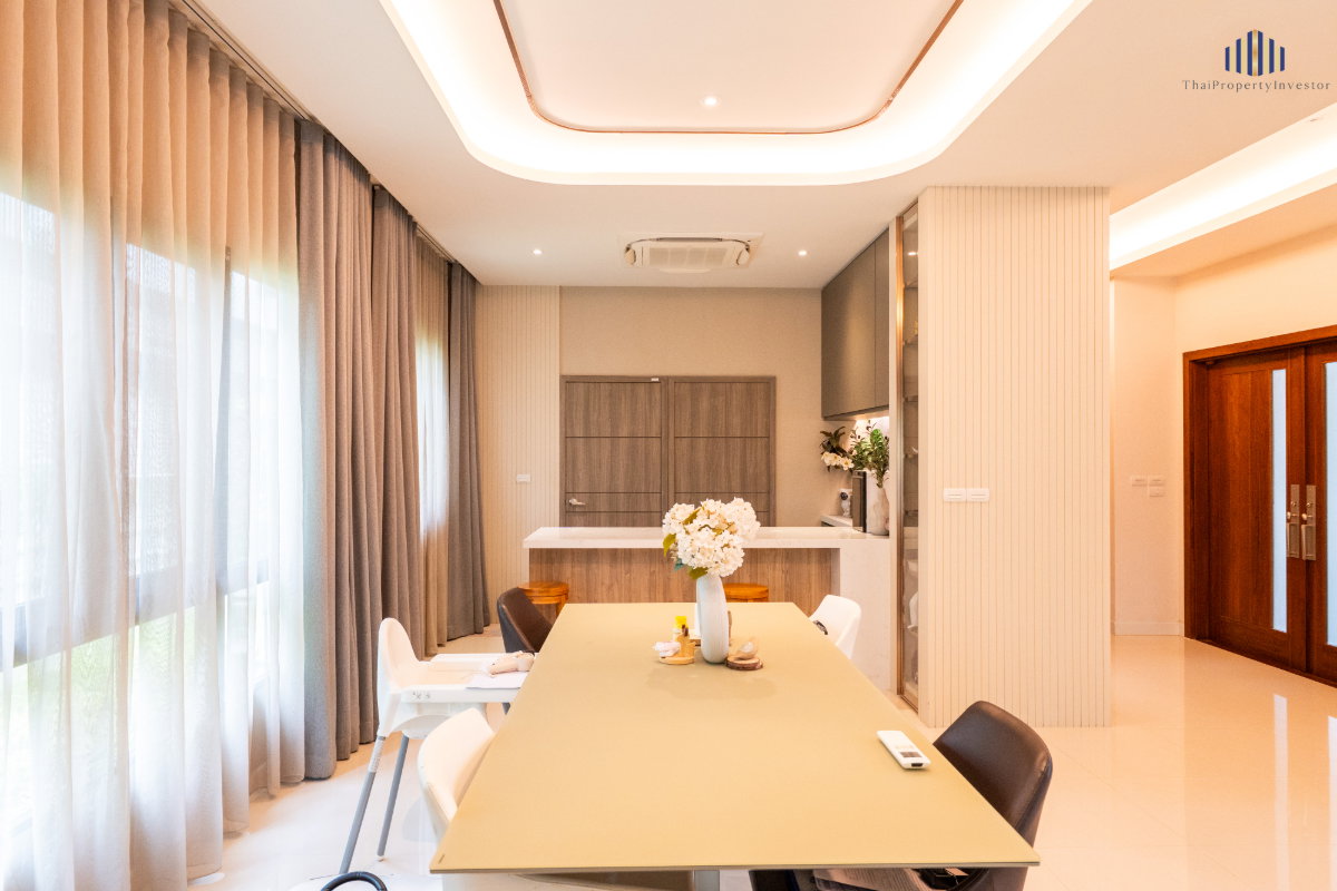 รูป ขายบ้านเดี่ยวโครงการหรู เดอะ ซิตี้ ปินเกล้า-บรมฯ 109.5 ตารางวา แปลงมุม ใกล้ ถนน บรมราชชนนี สายใต้ใหม่ ตลาดสดธนบุรี ถนน กาญจนาภิเษก | #TPI-3296  - รูปที่ 9/32