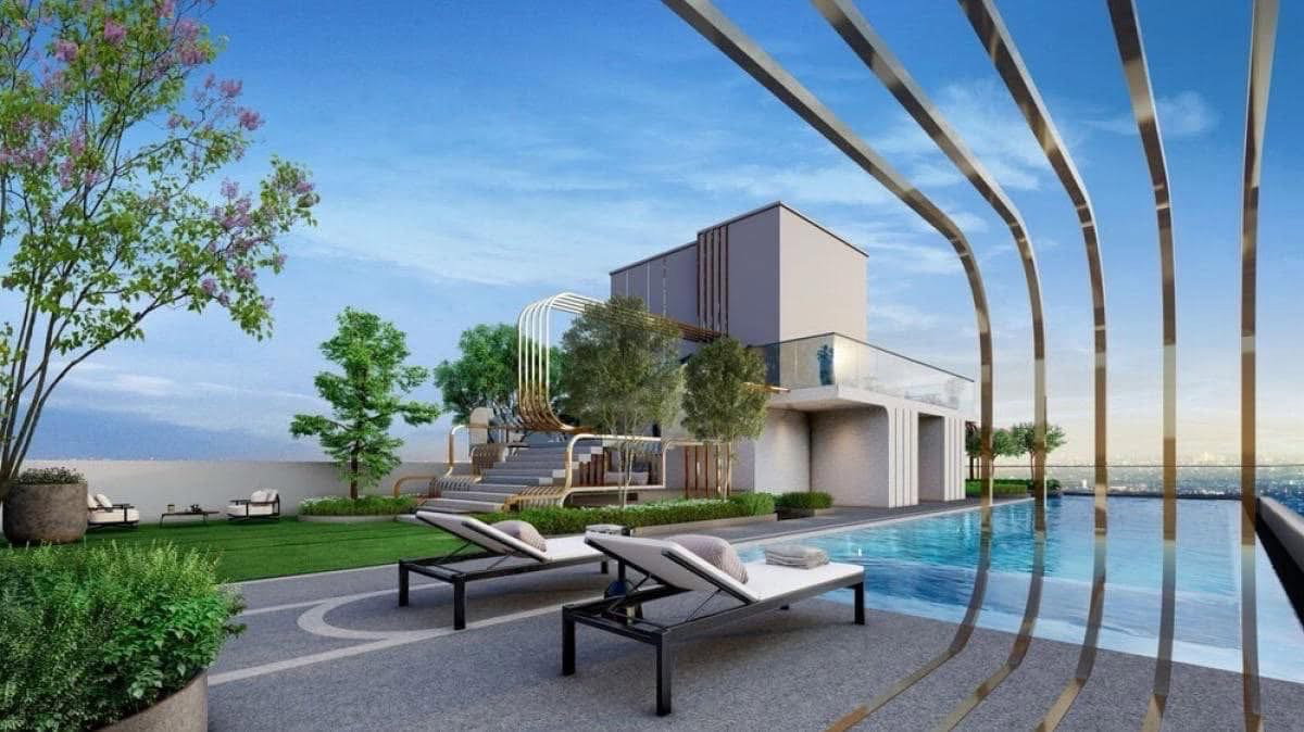 รูป ขายดาวน์ คอนโด Origin Place Phetkasem  ติด MRT ภาษีเจริญ 0 เมตร ตรงข้ามซีคอนบางแค 1 Bedroom Duo Space ชั้น 5  35.27 ตร.ม. - รูปที่ 15/16