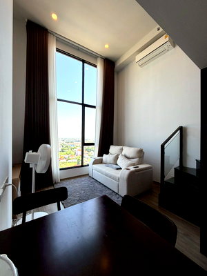 Condos for rent : PFD-08834 Condo for rent, The Origin Plug & Play Ramintra, Duplex style condo, next to Ramintra Station Km. 9 🏙️✨