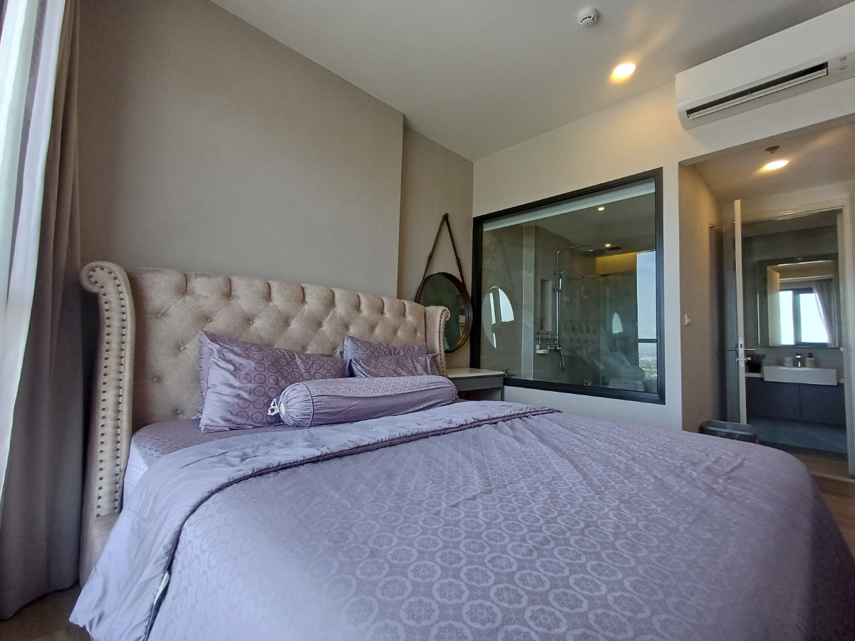 รูป ให้เช่าคอนโด Keen Centre ศรีราชา 35 ตร.ม. ชั้นสูง วิวภูเขา เฟอร์ครบ - รูปที่ 2/17