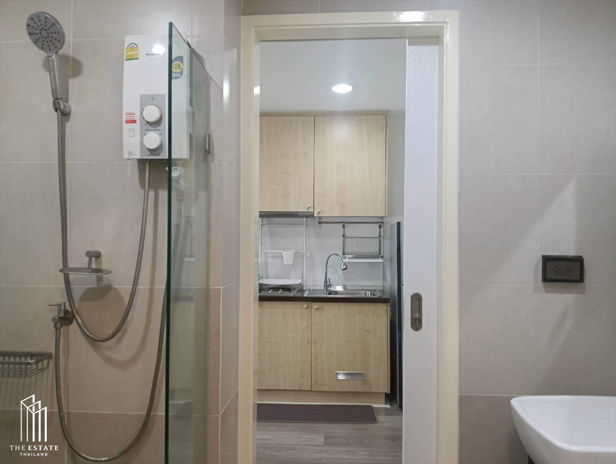 รูป Condo for rent Whizdom @Punnawithi Station 35.05 sq.m. 1 bedroom พร้อมอยู่ ตกแต่งครบ Condo Low Rise 8 ชั้น @2.8MB - รูปที่ 7/9